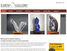 Tablet Screenshot of earthgallery.com